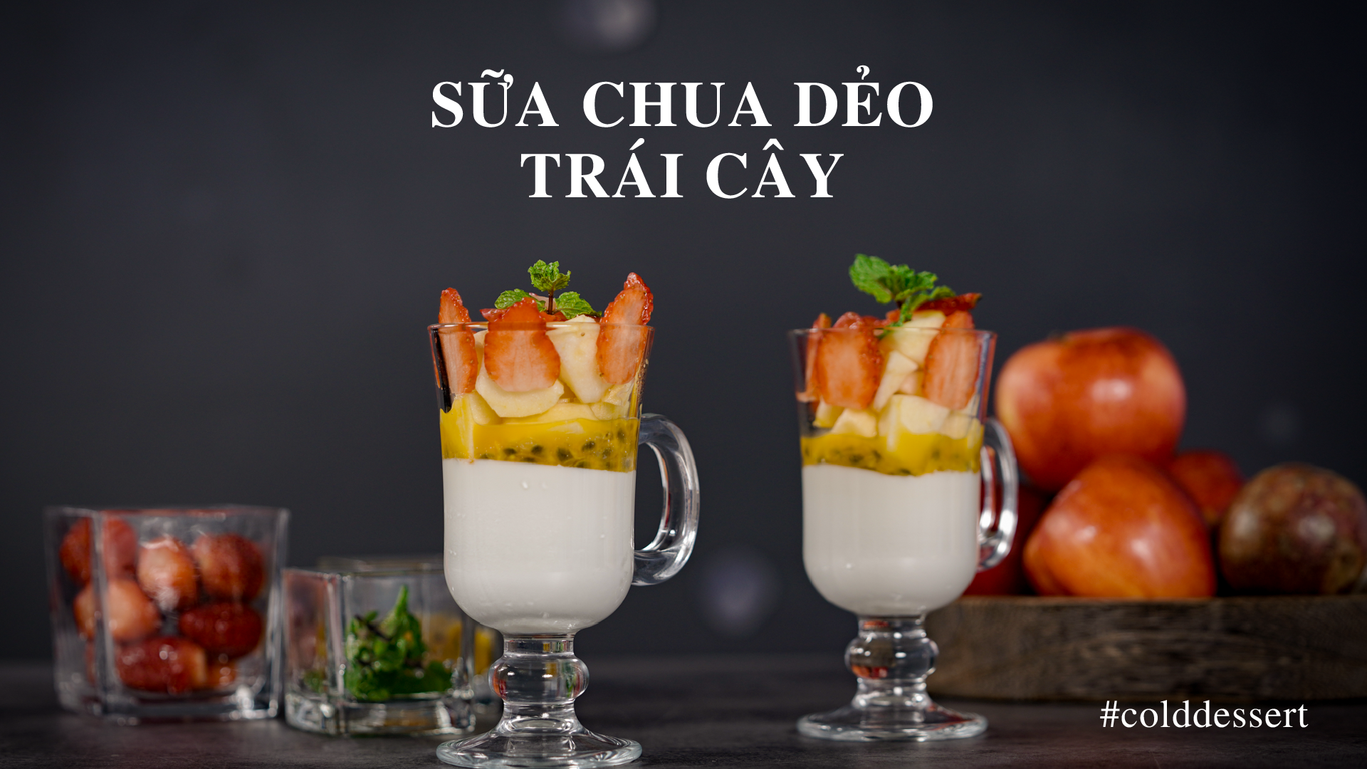 Sữa Chua Dừa Dẻo Trái Cây