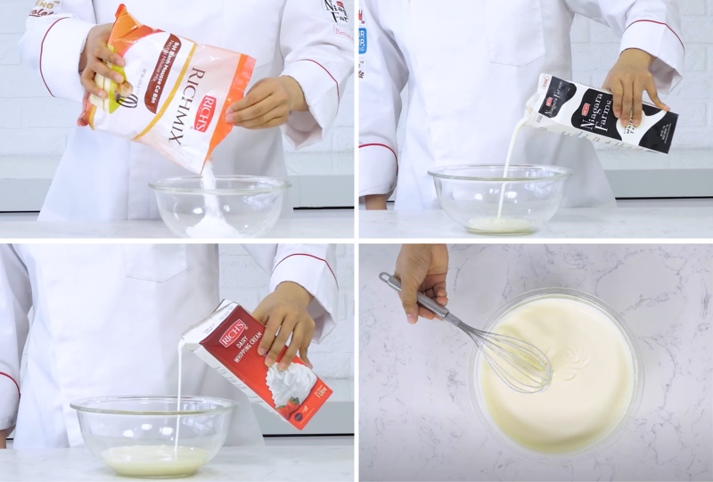 Với các nguyên liệu làm bánh của Rich’s, bạn có thể làm hỗn hợp tiramisu thơm ngon với chất lượng tuyệt hảo