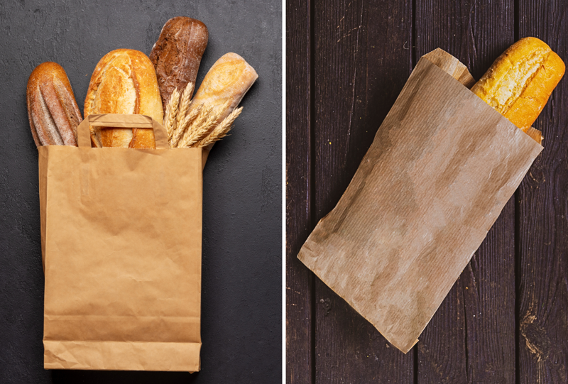 Bánh mì khi được bảo quản trong túi giấy có thể duy trì độ giòn trong khoảng 8 tiếng