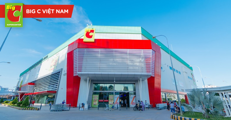 Big C là hệ thống siêu thị phổ biến ở các khu đô thị lớn như Thành phố Hồ Chí Minh, Hà Nội, Đà Nẵng