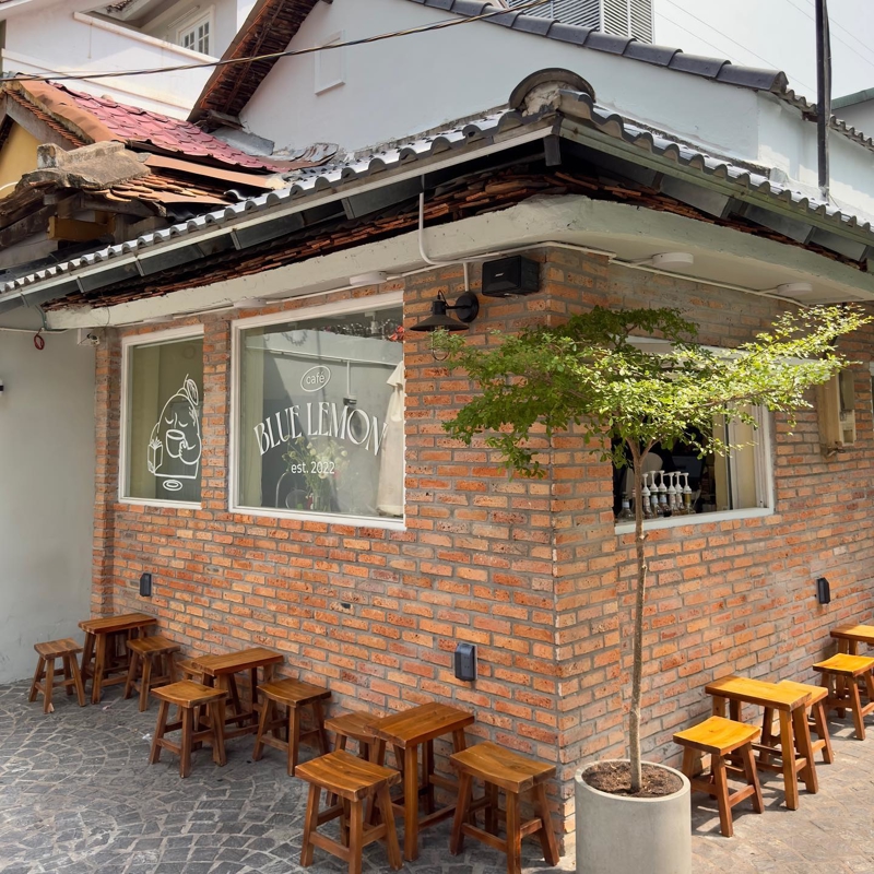 Blue Lemon Cafe với không gian đậm chất Hàn Quốc siêu xinh xắn