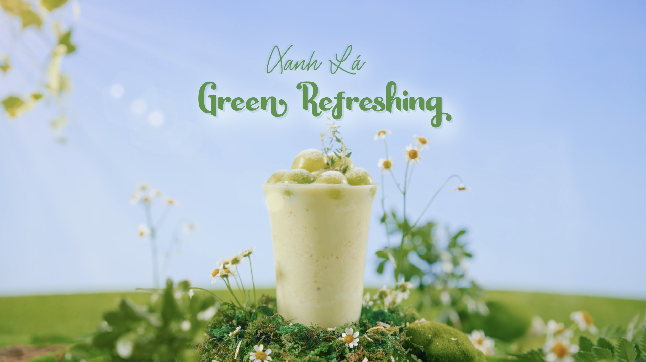 Công thức Green Refreshing - Thai Smoothies